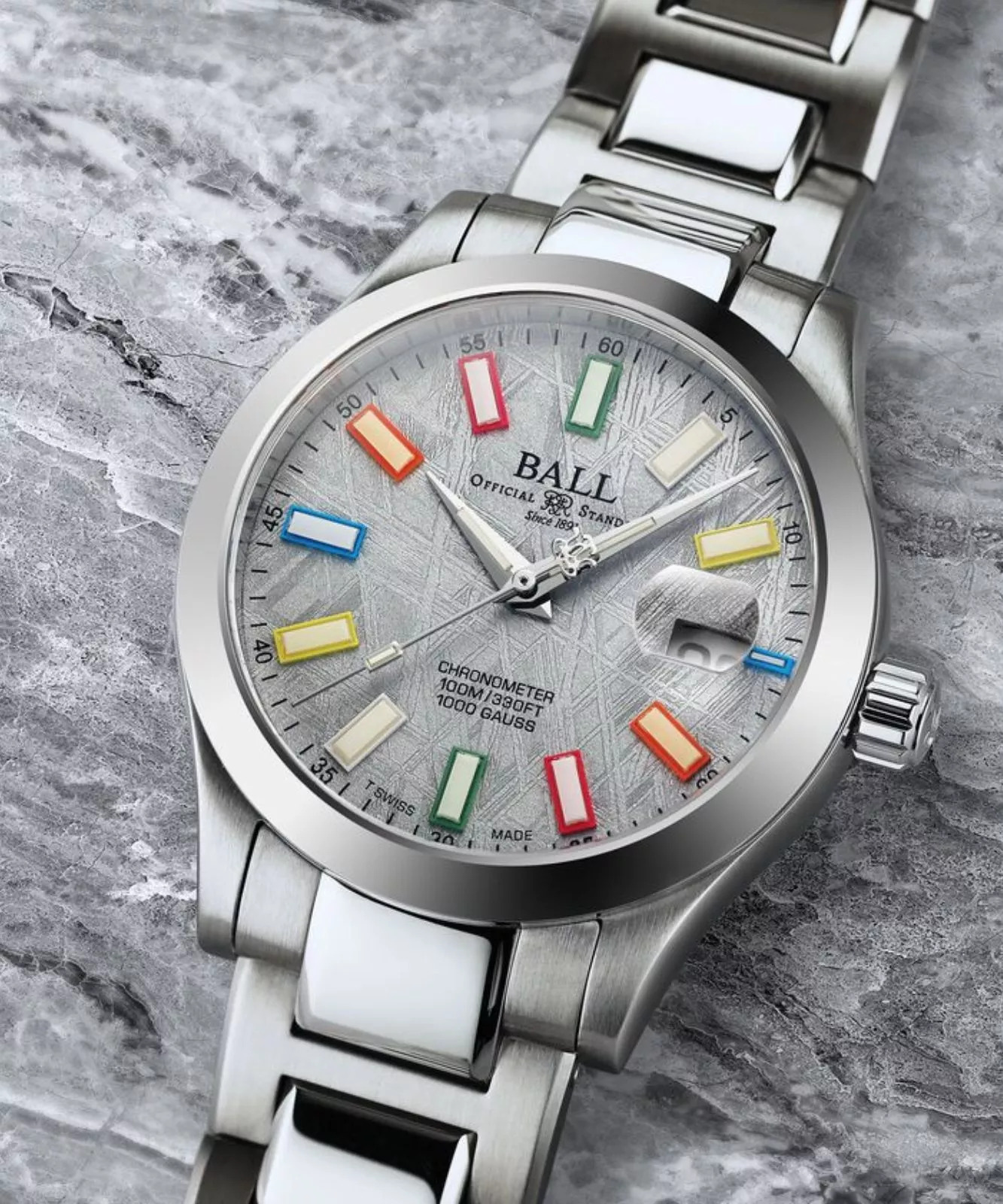 BALL Engineer III Marvelight Chronometer Meteorite NM9026C-S46C-MSLR Otomatik Erkek Kol Saati - Görsel 5