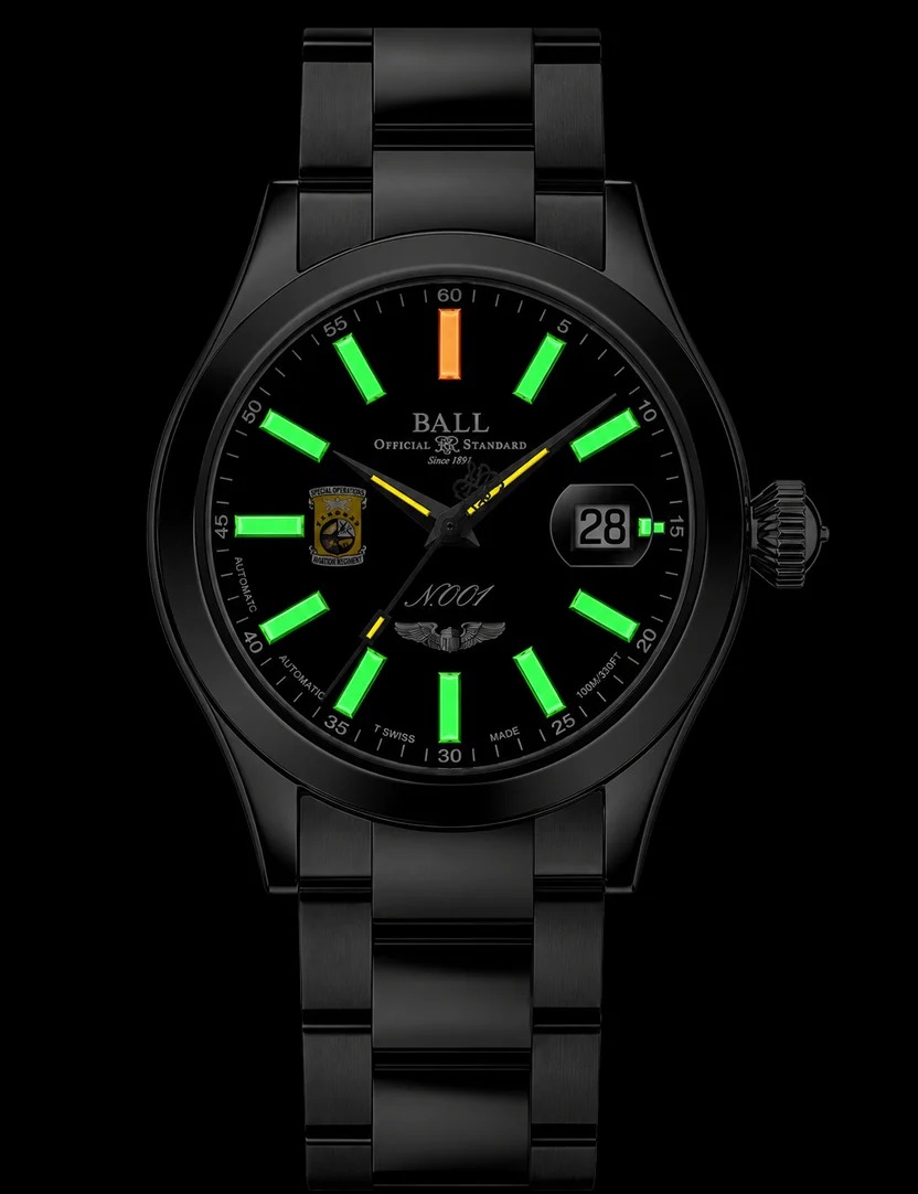 BALL Engineer Master II Doolittle Raiders NM3000C-S1-BKR Otomatik Erkek Kol Saati - Görsel 2