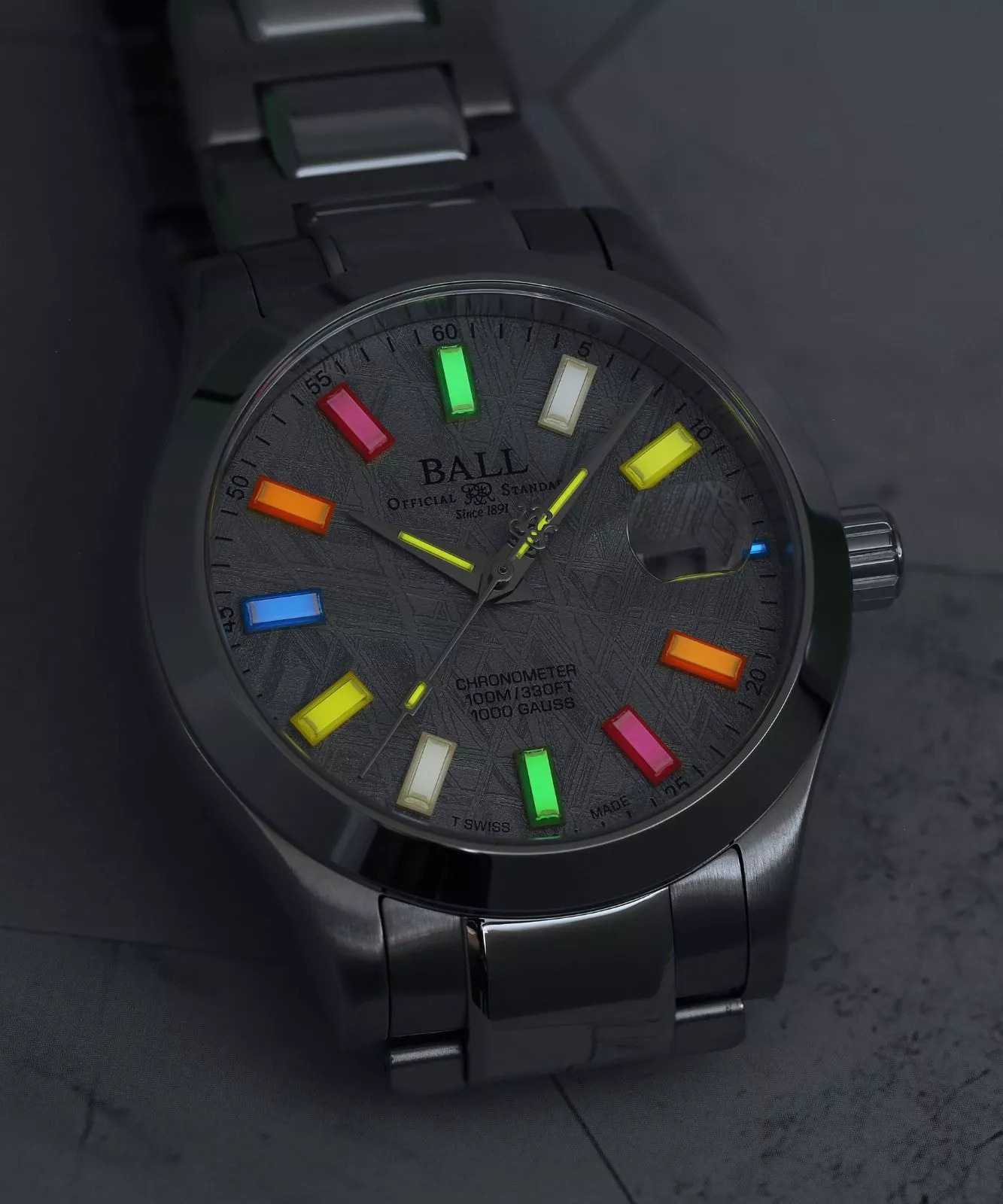 BALL Engineer III Marvelight Chronometer Meteorite NM9026C-S46C-MSLR Otomatik Erkek Kol Saati - Görsel 3