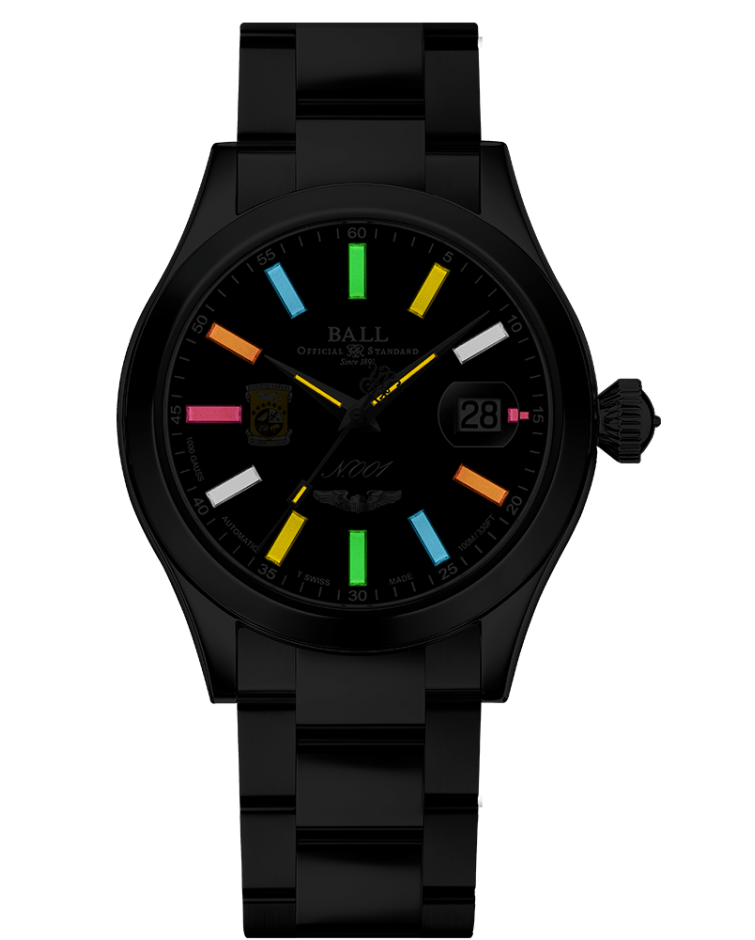 BALL Engineer Master II Doolittle Raiders NM3000C-S1-BKR Otomatik Erkek Kol Saati - Görsel 2