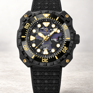Pagani Design PD-YN009 Otomatik Erkek Kol Saati – Black And Black