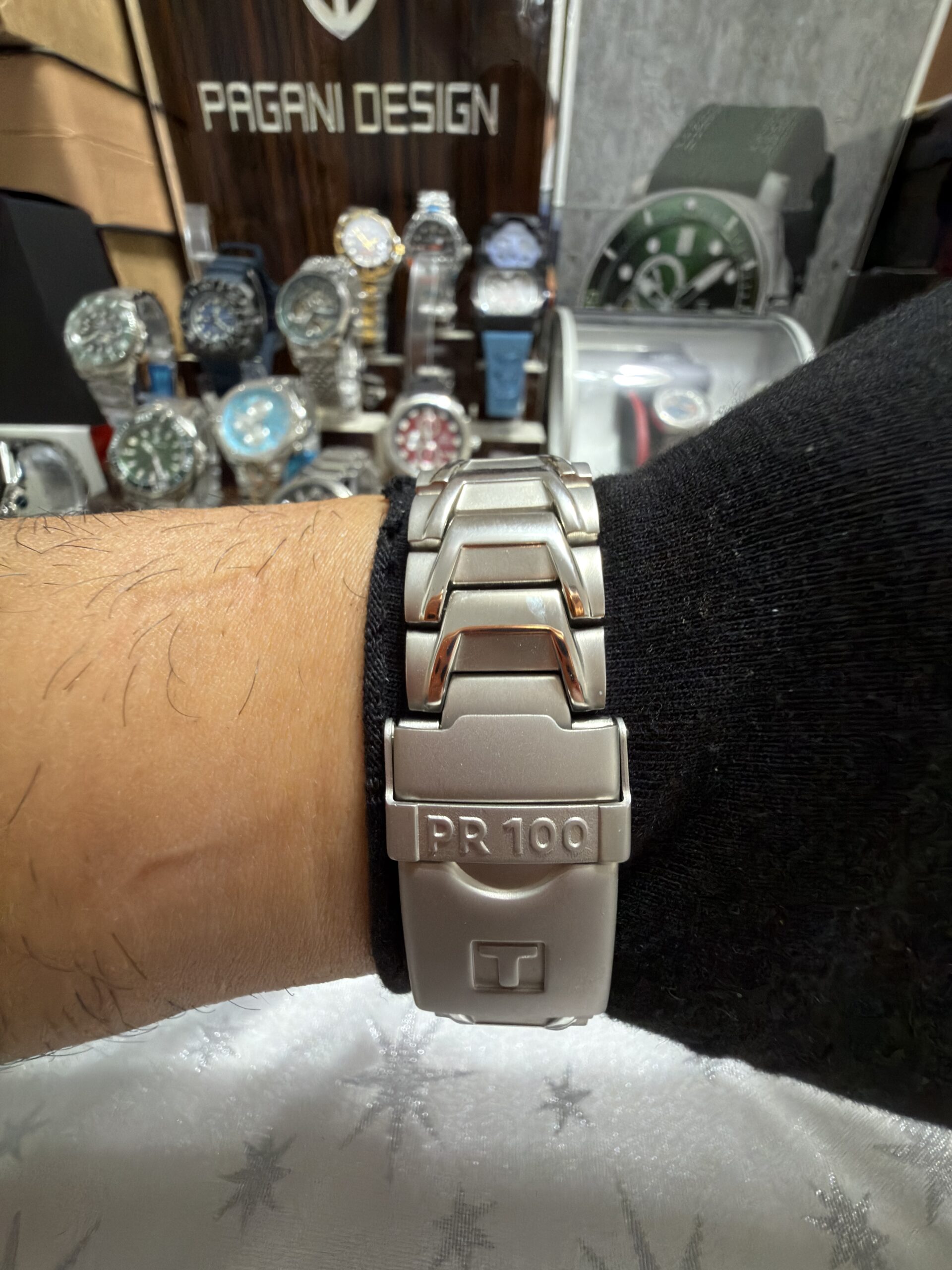 Tissot PR 100 Automatic Day-Date – Swiss Made – ETA Otomatik - Sıfıra Yakın Kondisyon - Görsel 7