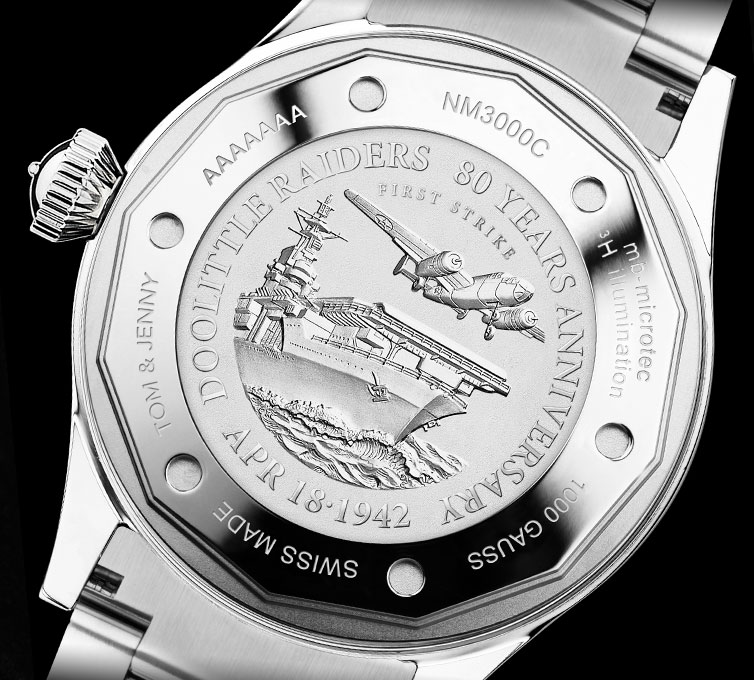 BALL Engineer Master II Doolittle Raiders NM3000C-S1-BKR Otomatik Erkek Kol Saati - Görsel 5