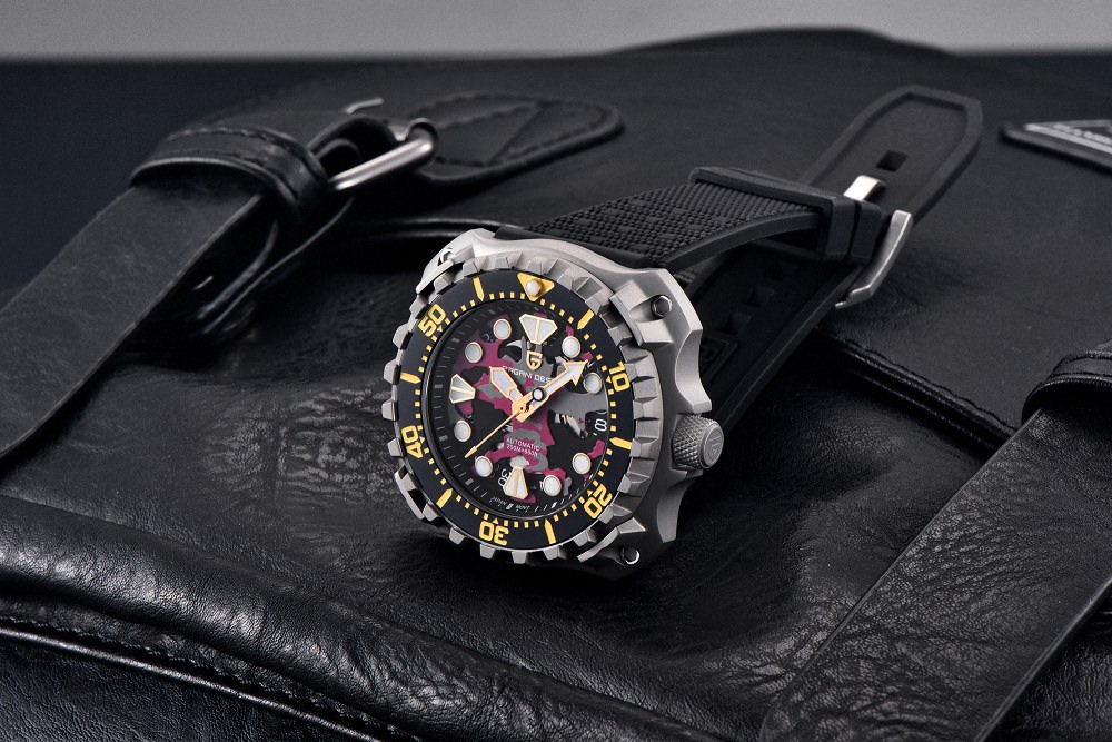 Pagani Design PD-YN009 Otomatik Erkek Kol Saati – Siyah And Gri - Görsel 5