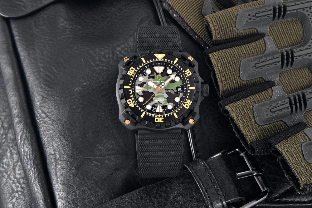 Pagani Design PD-YN009 Otomatik Erkek Kol Saati – Black And Black - Görsel 5