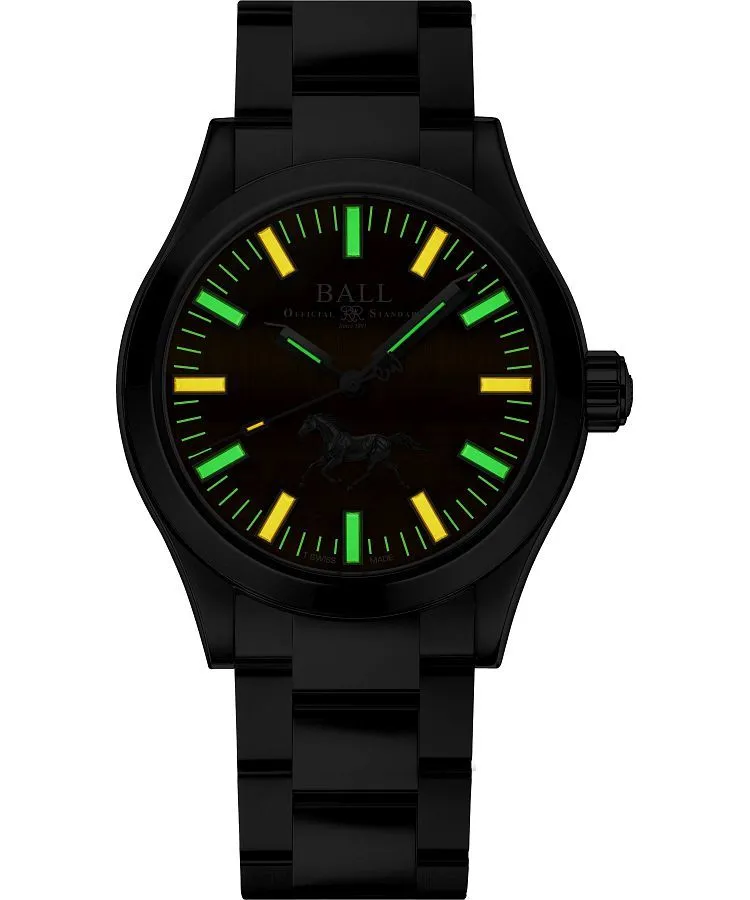 BALL Engineer II Galloping Horse NM9016C-S11-YTE Otomatik Erkek Kol Saati - Görsel 2