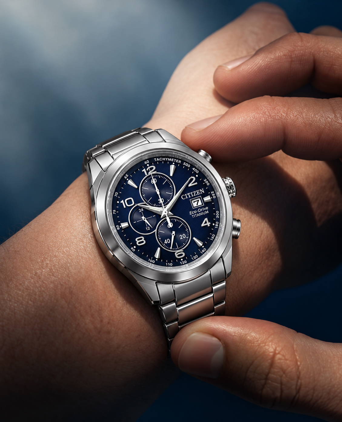 CITIZEN CA0650-82L SUPER TITANIUM™ ECO-DRIVE ERKEK KOL SAATİ - Görsel 2