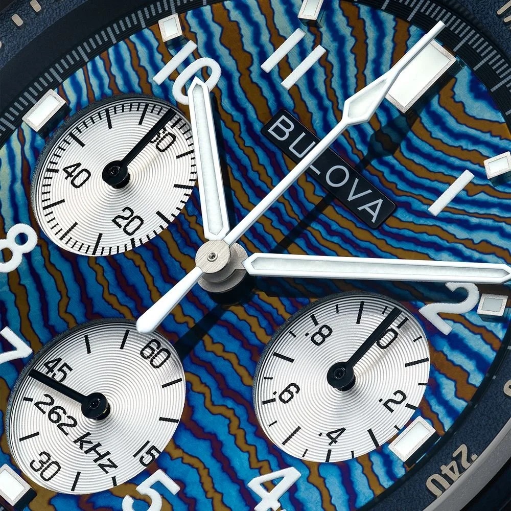 Bulova 98A329 Lunar Pilot Timascus Budii Limited Edition Erkek Kol Saati - Görsel 6