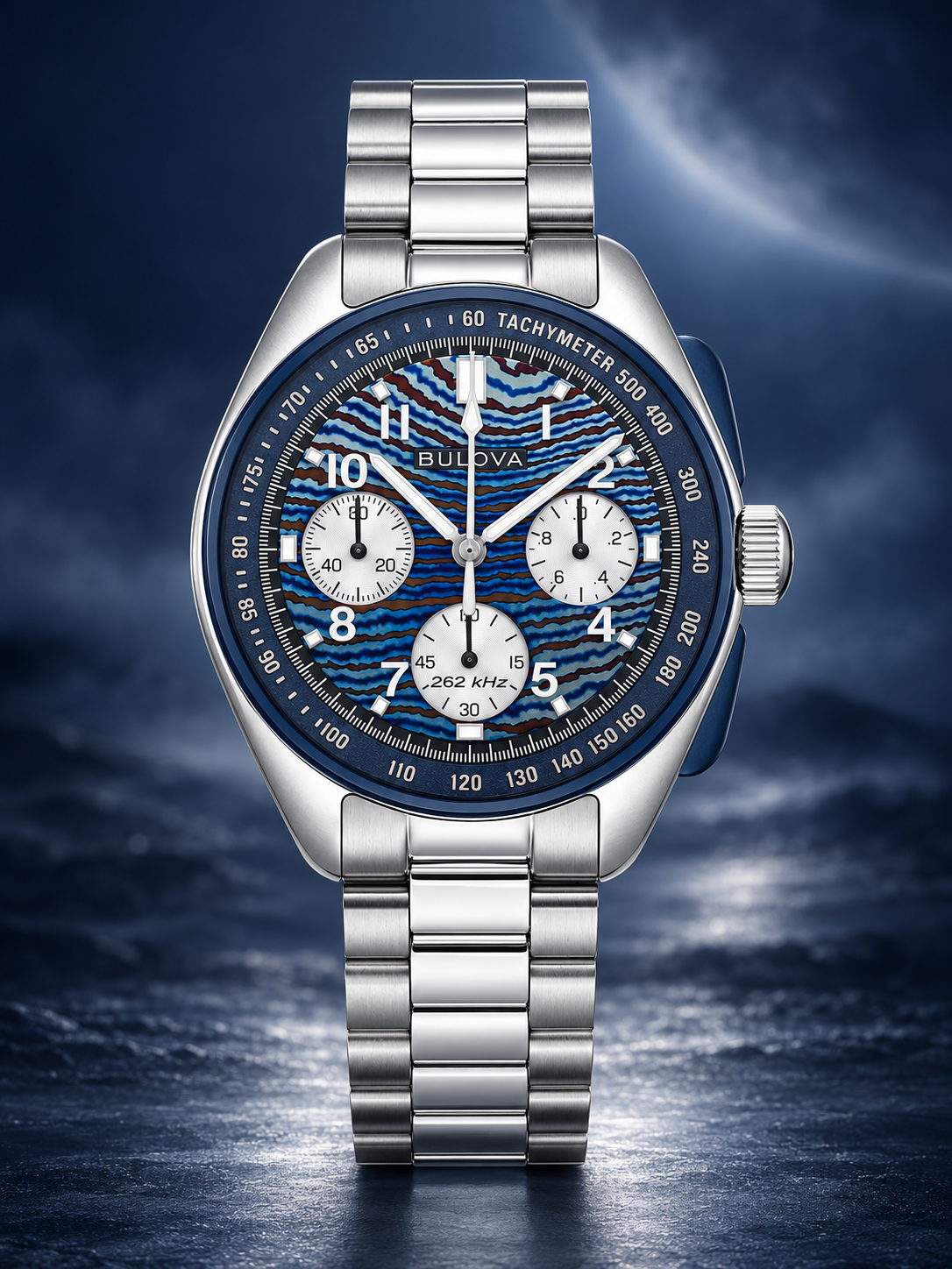 Bulova 98A329 Lunar Pilot Timascus Budii Limited Edition Erkek Kol Saati