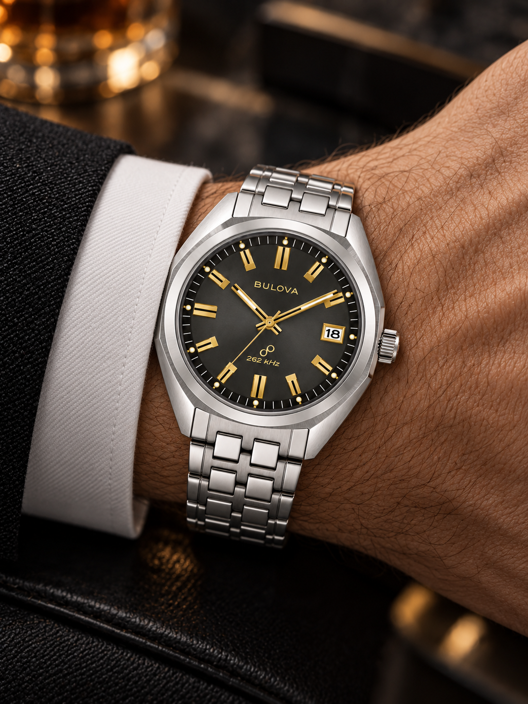 Bulova 1973 Jet Star 96B415 Precisionist Erkek Kol Saati - Görsel 2