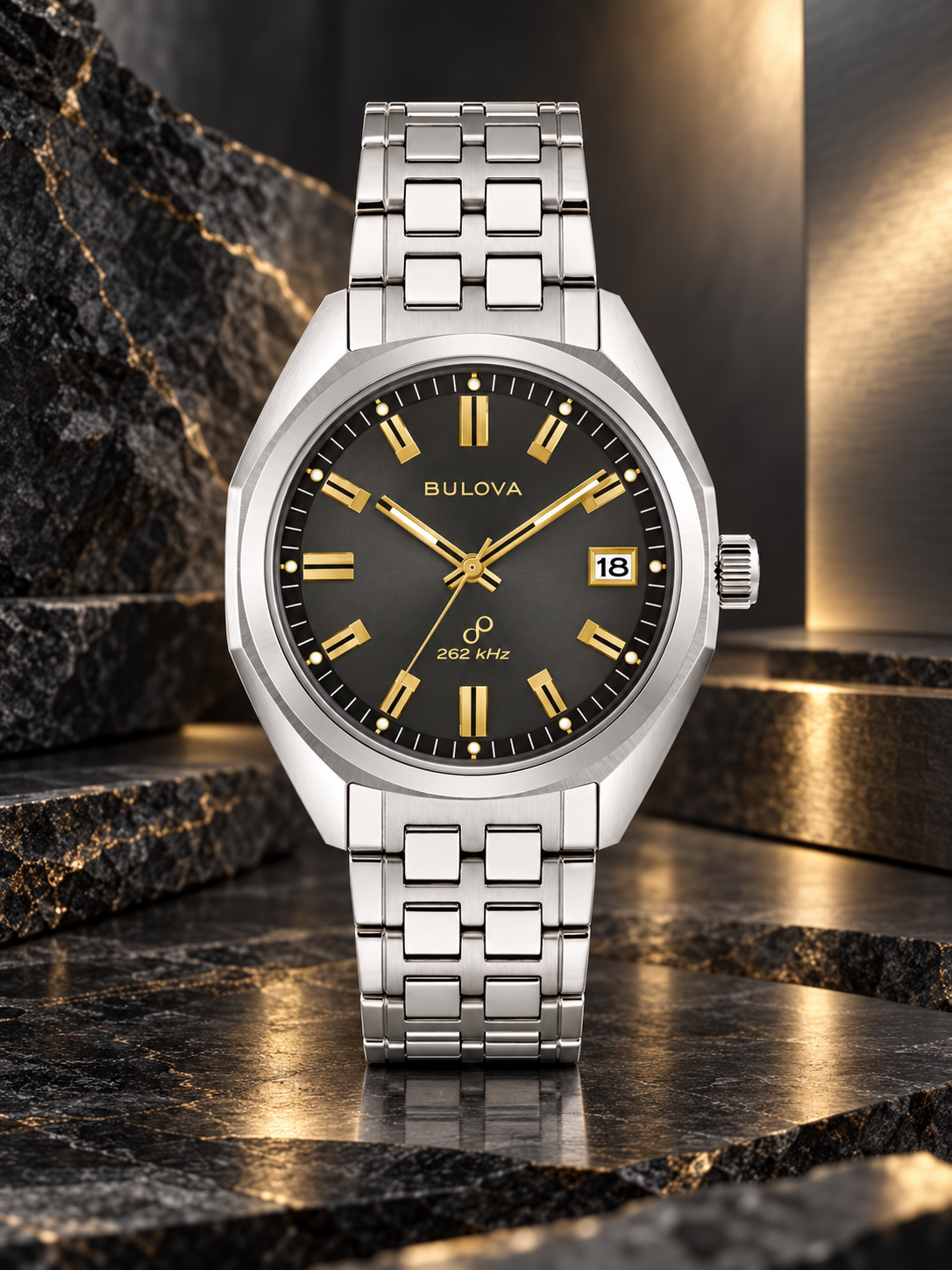 Bulova 1973 Jet Star 96B415 Precisionist Erkek Kol Saati