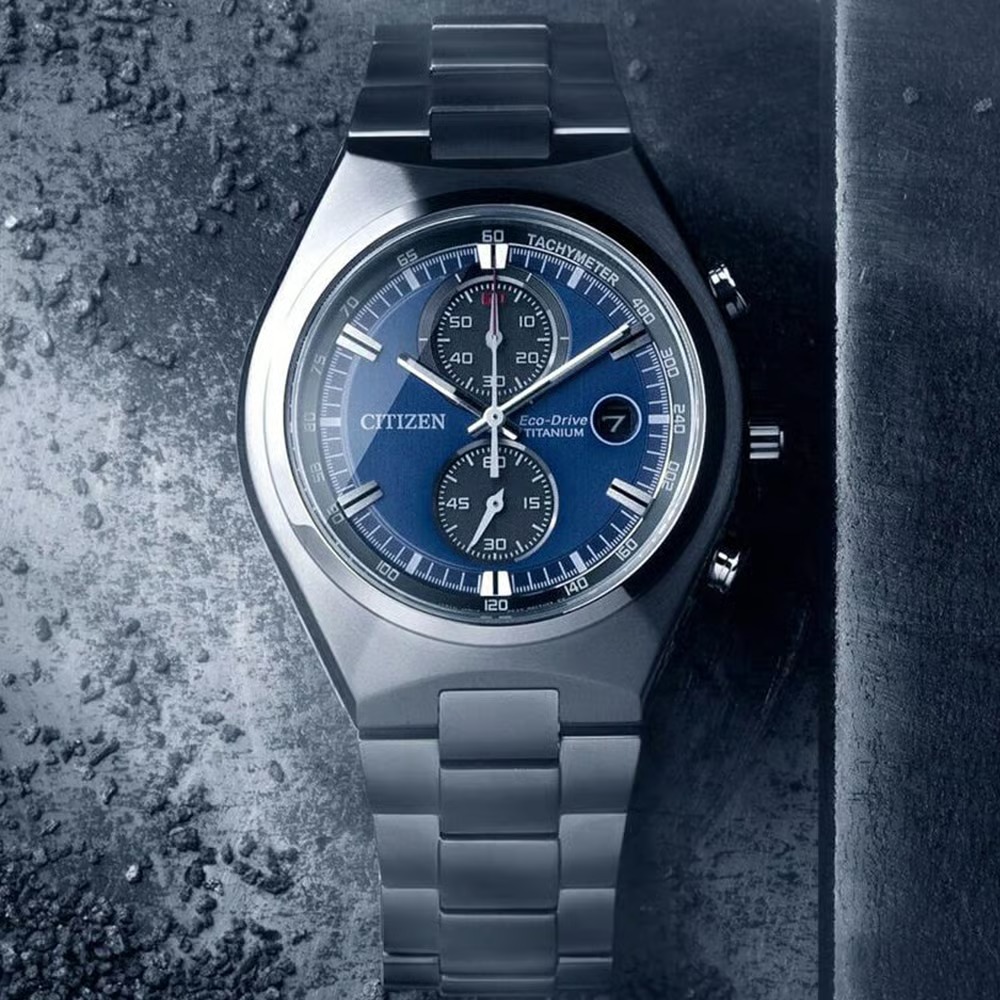 Citizen CA7090-87L Eco Drive Titanium Kol Saati - Görsel 2