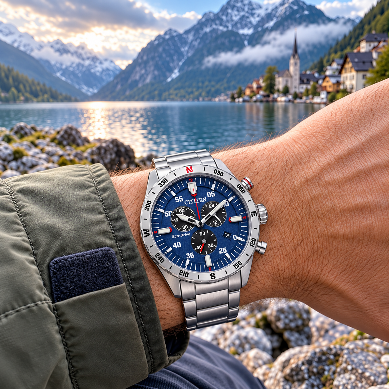 Citizen AT2520-89L GTS Chronograph Erkek Kol Saati - Görsel 2