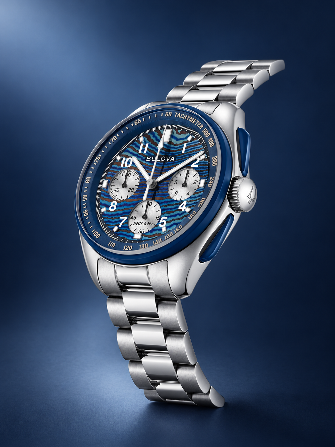 Bulova 98A329 Lunar Pilot Timascus Budii Limited Edition Erkek Kol Saati - Görsel 3