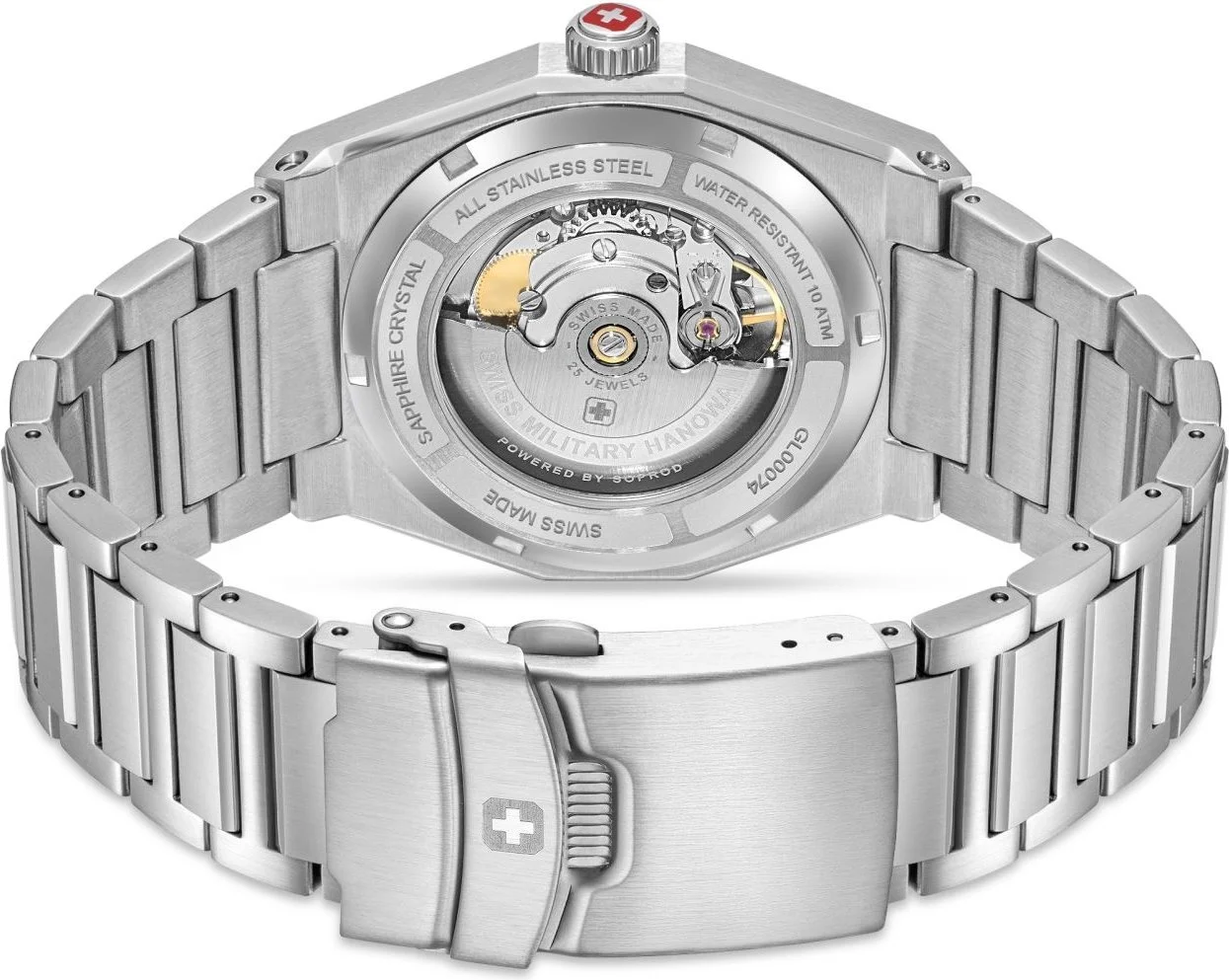 Swiss Military Hanowa SMWGL0007401 Otomatik Erkek Kol Saati - Görsel 6
