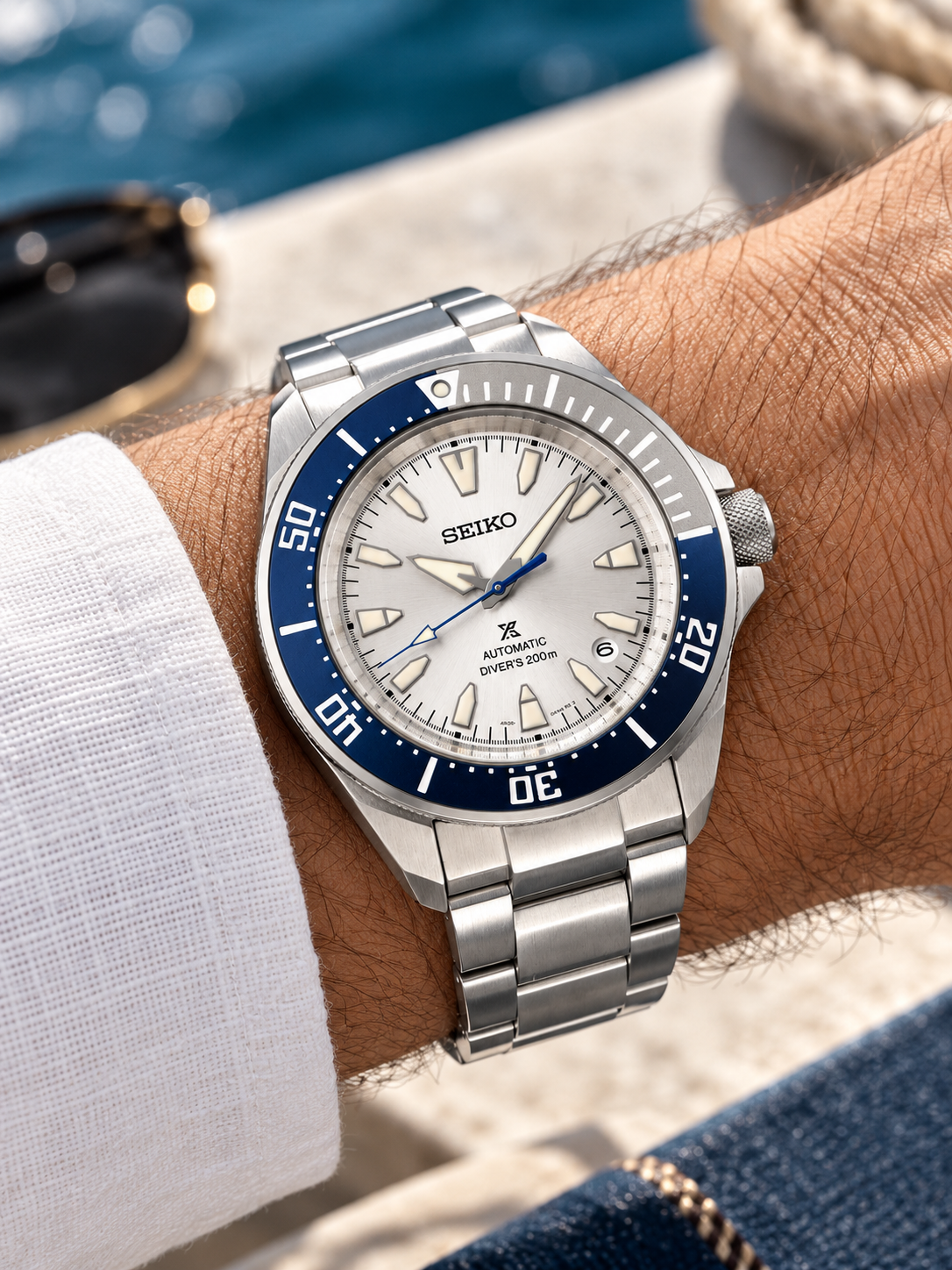 Seiko HBB001K1 Prospex 145th Anniversary Samurai Silvertone Limited Edition Otomatik Erkek Kol Saati - Görsel 2