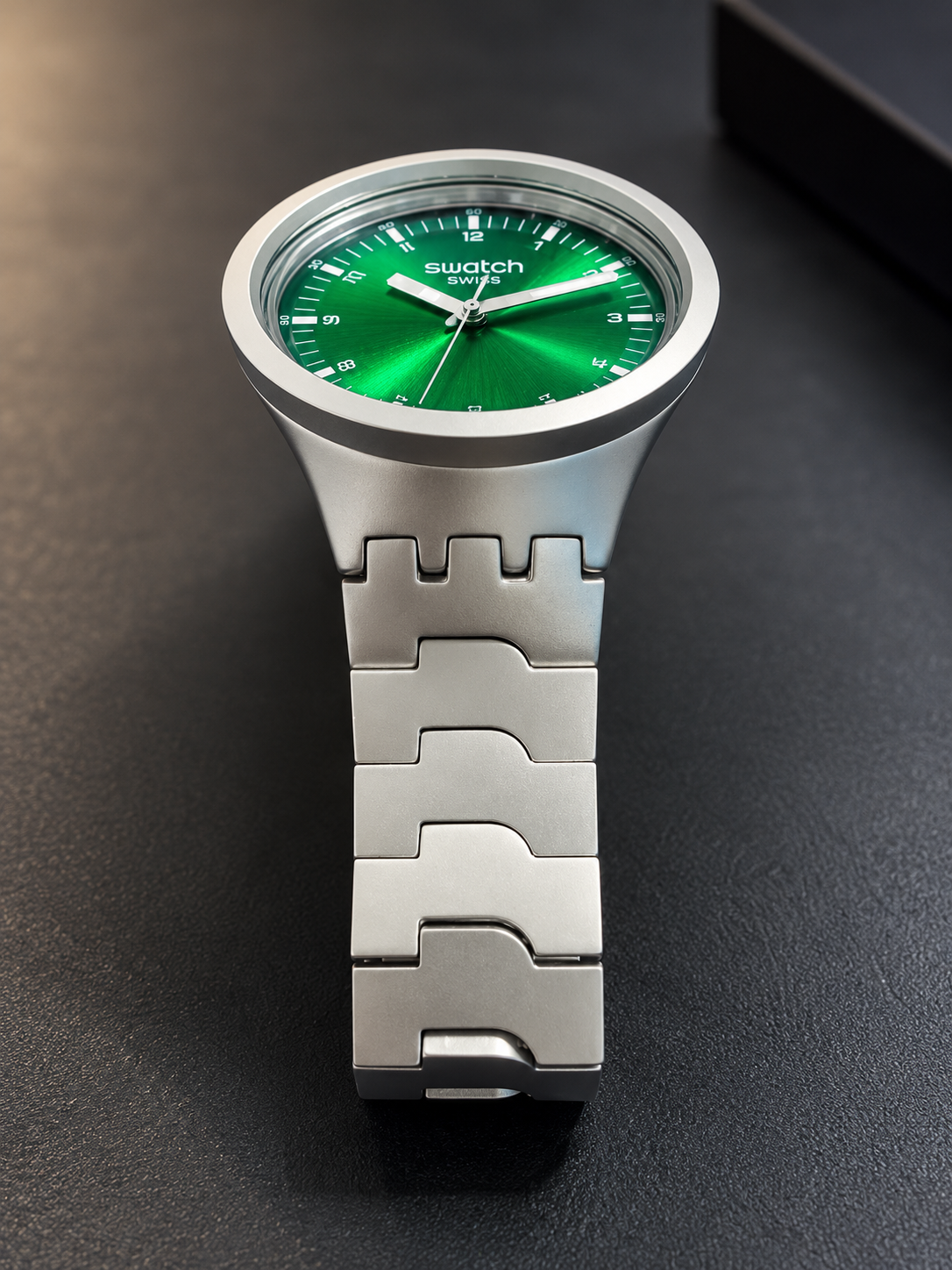 Swatch SB07S101G BIG BOLD IRONY Erkek Kol Saati – İkinci El, Sıfır Kondisyon, Full Set - Görsel 3