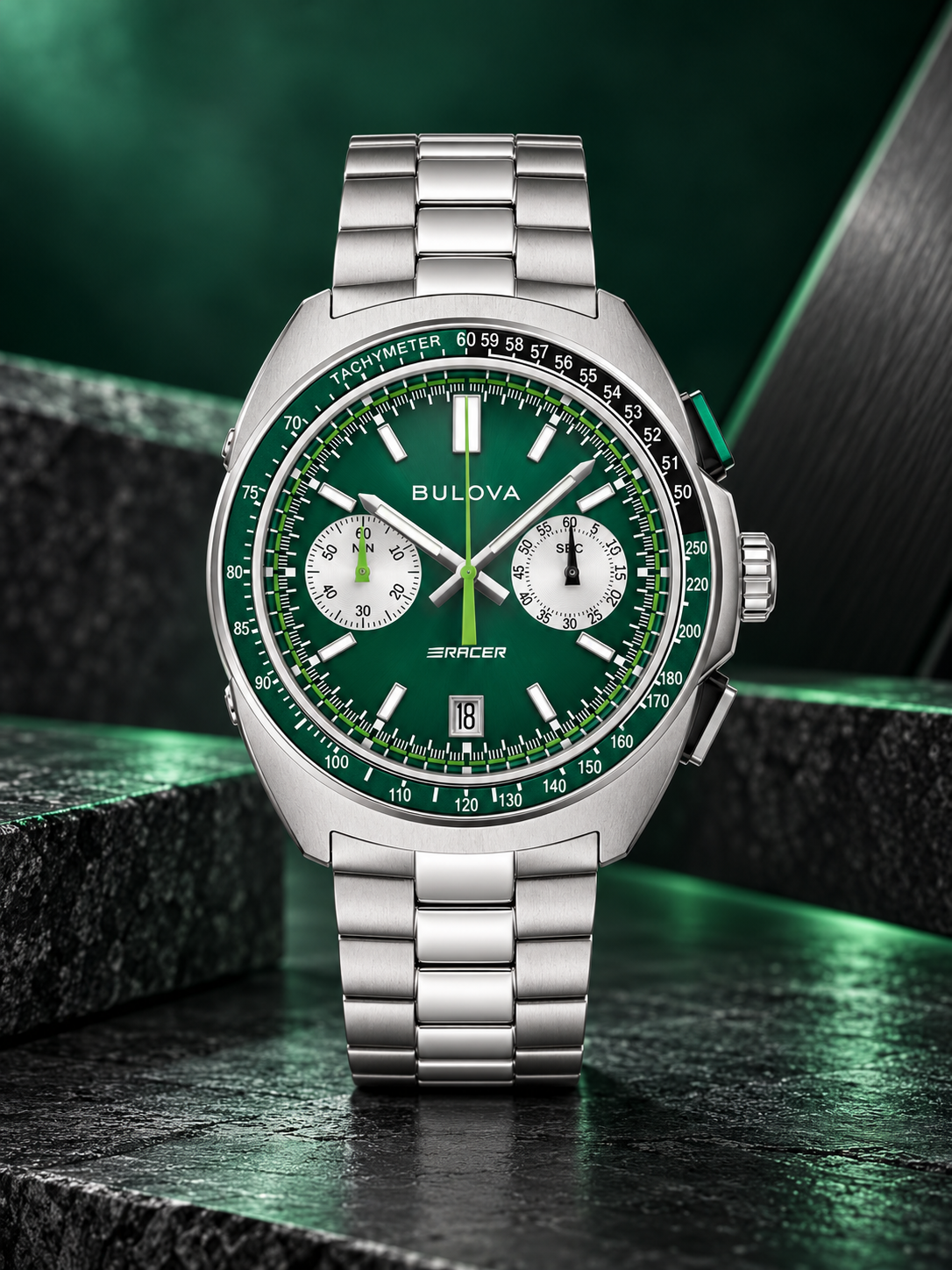 Bulova Racer 98B468 Performance Racing Erkek Kol Saati