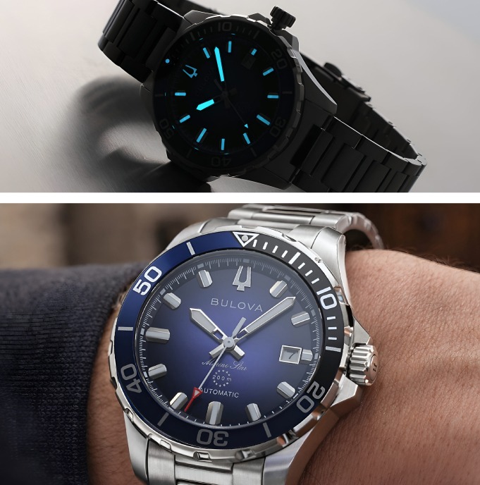 Bulova Marine Star 98B466 Series B Automatic Erkek Kol Saati - Görsel 3